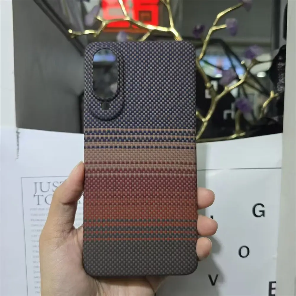 

Magnetic Slim Aramid Carbon Fiber Case For For Samsung Galaxy S25 Edge Shockproof Armor Cover