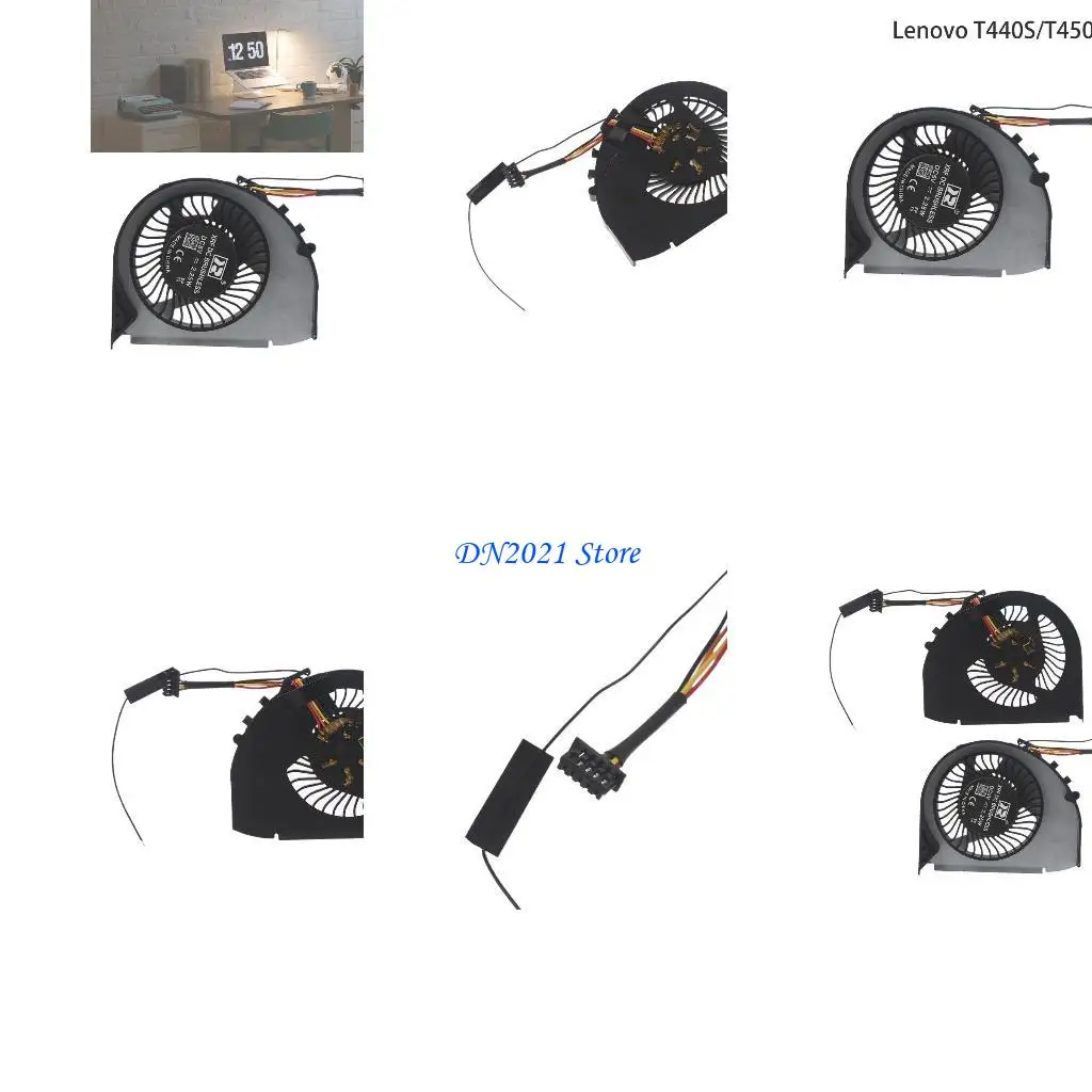 F3KE Notebook Cooling Fan for for IBM T440s 5V 2.25W 4Pin CPU