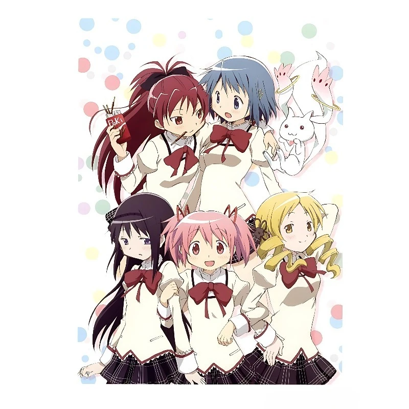 Puella Magi Madoka Magica TV Version Original Art Set Bonus Art Book Key Animation Character Action Storyboards Manga Album Book