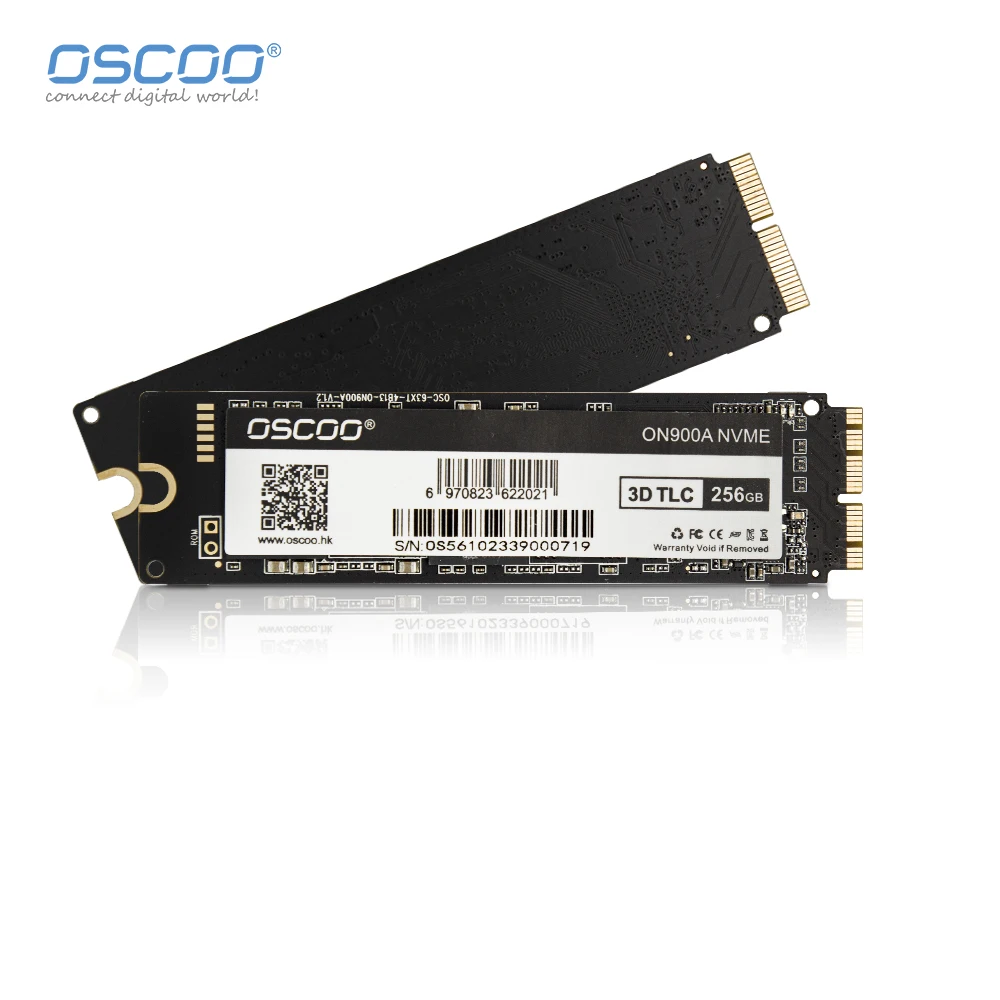 OSCOO Hard Disk Apple Macbook SSD for 2013 2015 2017 Macbook Air A1465 A1466 A1398 A1419 A1418 NVMe SSD for MacBook PCIe 3.0 SSD