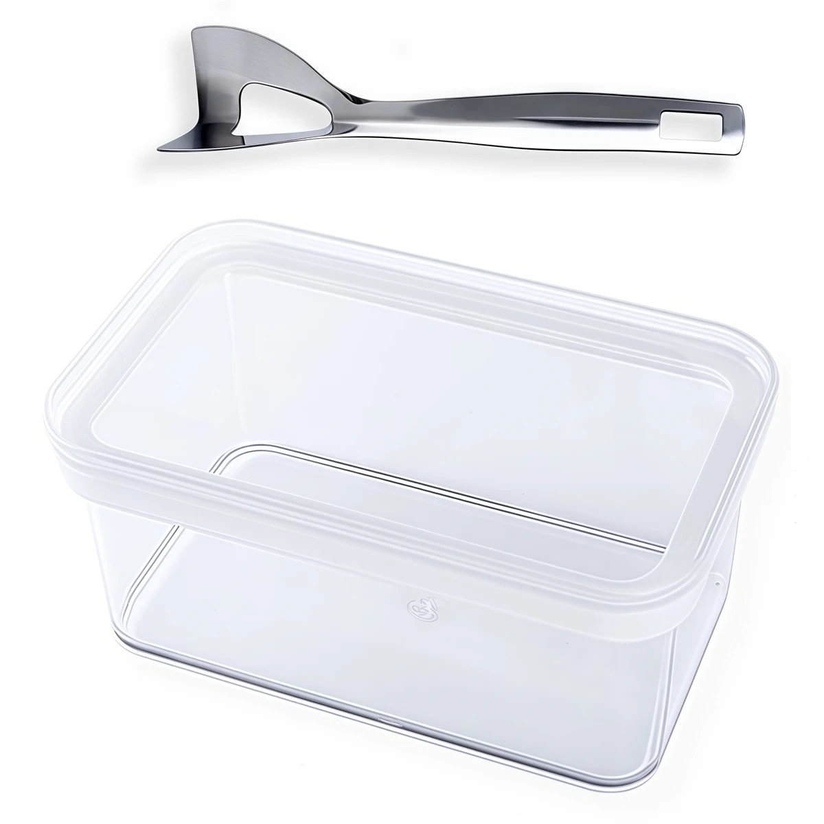 

Butter Keeper with Sealing Lid and Spatula Designed to Protect Against Dust Perfect for Storing Butter and Cheese Varieties