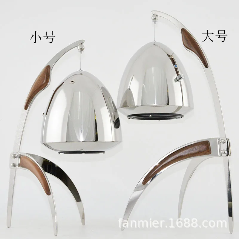 Eenvoudige moderne lichte luxe roestvrijstalen Bluetooth-audioluidspreker ornament model kamer verkoopkantoor woonkamer gebouw decorat