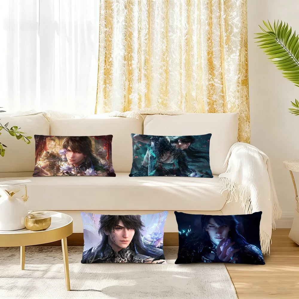 Caleb Ghosts Final March Love and Deepspace Cushion Cover Rectangle Pillow Case Printing Bedside Sofa Room Decoration Pillowcase