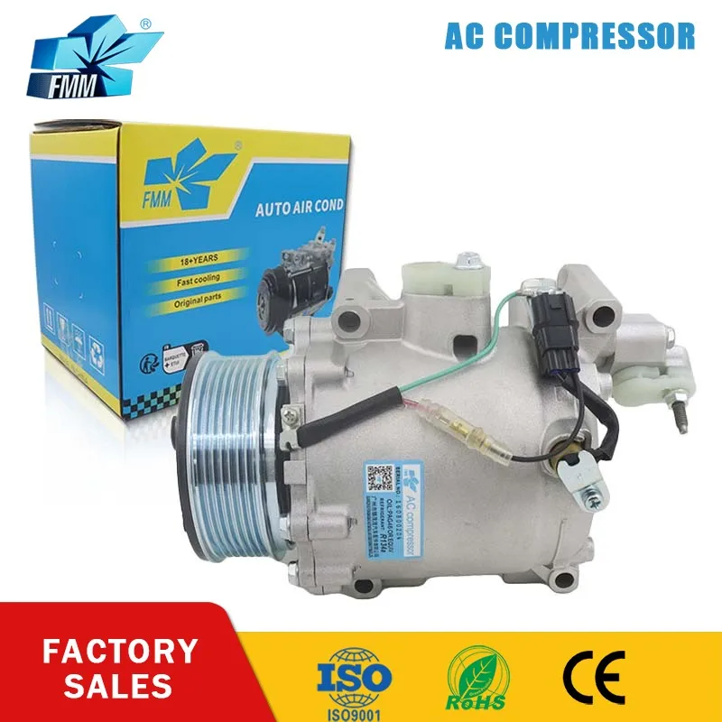 

FMM TRSE07 A/C AC Compressor for Honda CRV/CIVIC 2.0 638881 97560 98560 3401 4904 4919 20-04919 38800-RRB-A010 38800-RRB-A010M2