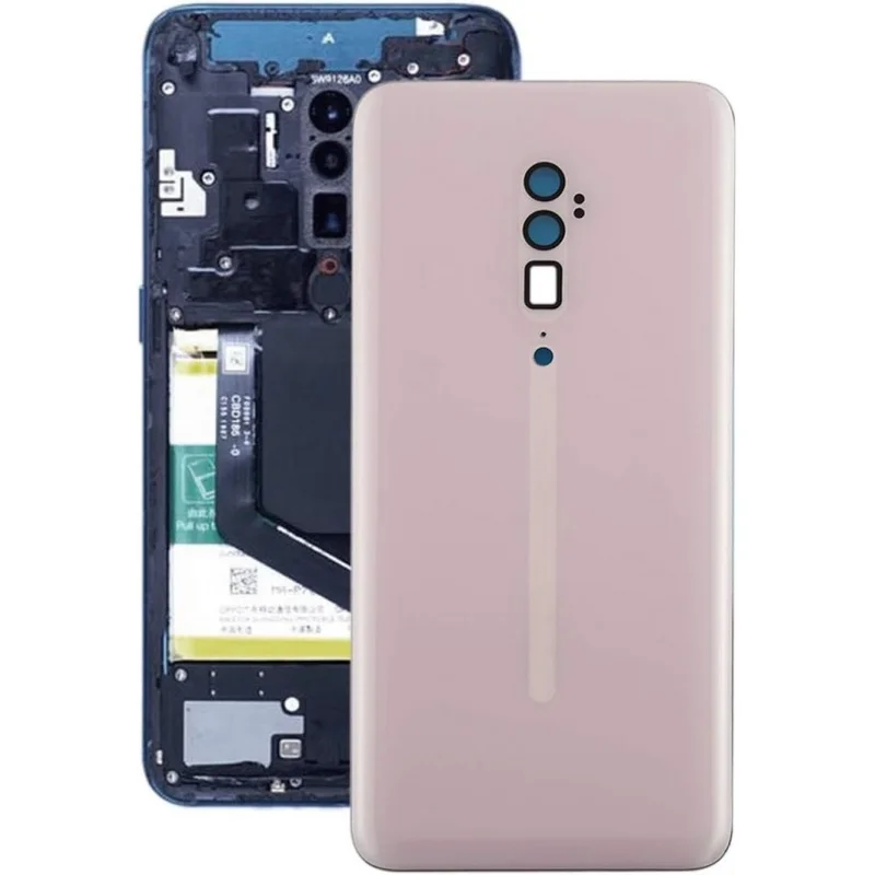 

Repair Parts Battery Back Cover for Oppo Reno 10x Zoom (Color : Pink)