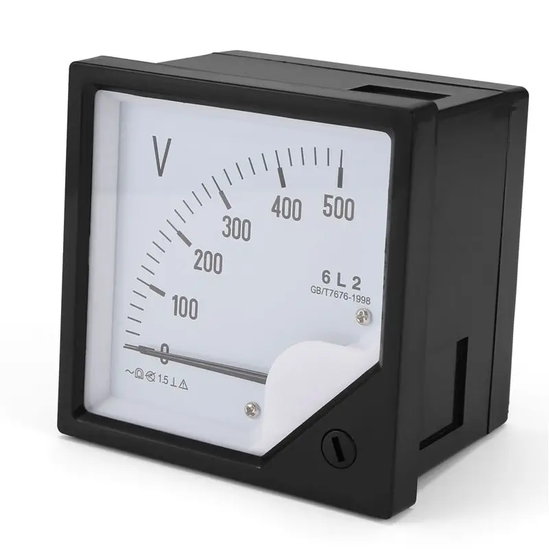 AB33-6L2 Voltmeter Pointer Type Voltage Meter Mechanical Header