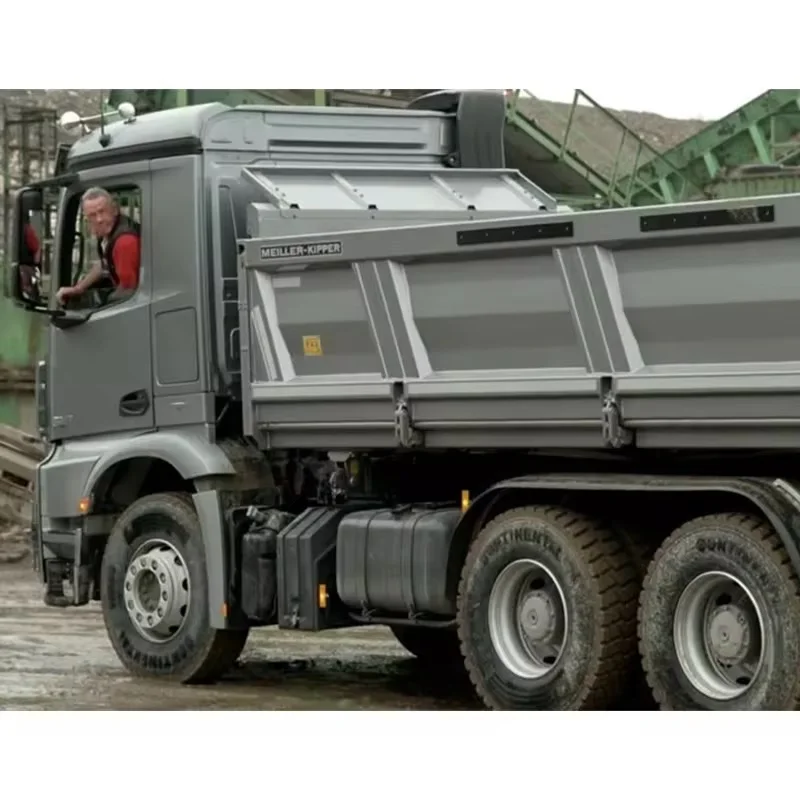 RC 1/14 Schlamm-Kipper mit Batteriefach für Tamiya Hydraulikbagger, Lader, Muldenkipper für SCANIA MAN VOLVO Tripper Truck DIY-Teile – Detail 5