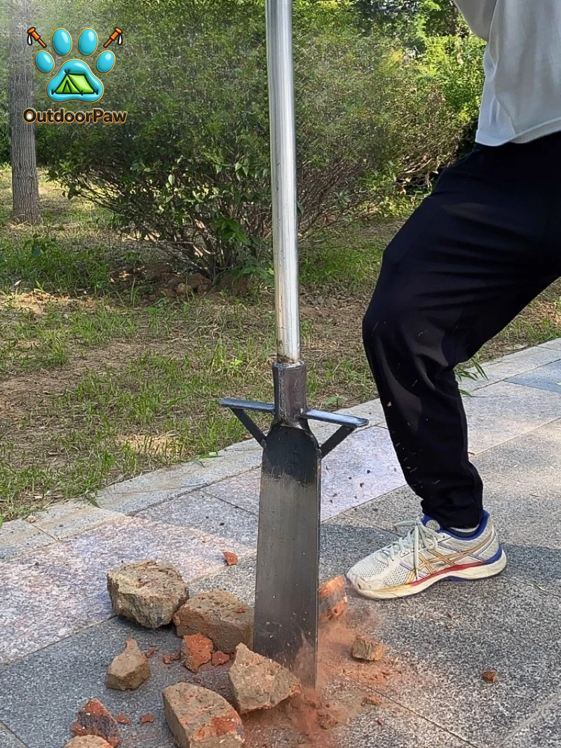 manganese steel shovel for digging pits All-Purpose Planting Digging Tool Gardening Professional Metal Transplanting Shovel