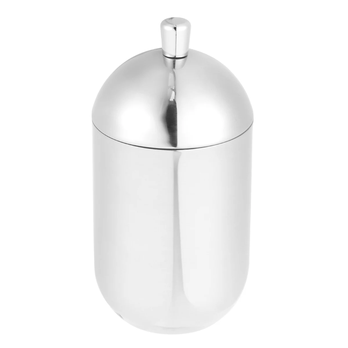 

Cotton Swab Box Stainless Steel Storage Container Bathroom Desk ganizer Keeps Items Clean Tidy Simple Stylish Design Long