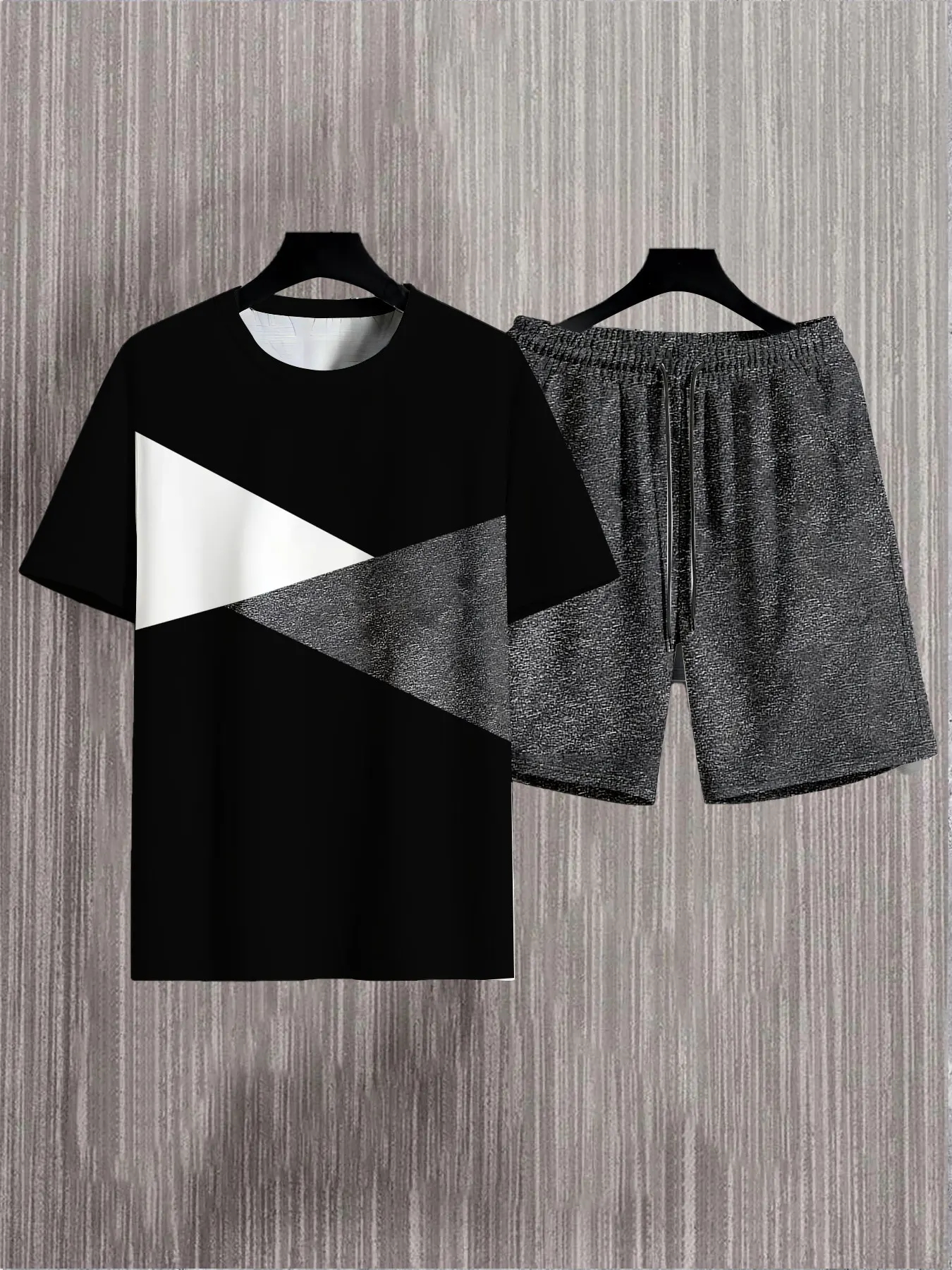 

Street Urban Fashion T-shirt Daily Outdoor Beach Shorts Summer 3D Printing Men's Suit Men's Short-sleeved T-shirt Shorts Suit