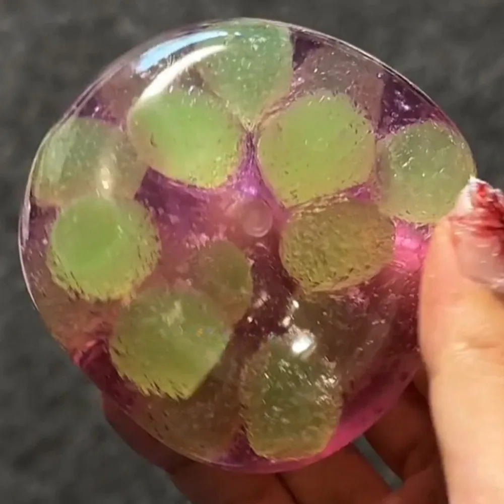 Taba mole pulpa de uva bolas de estresse alívio do estresse brinquedos para adultos crianças ansiedade brinquedos sensoriais para autismo tdah relaxar squeeze presentes