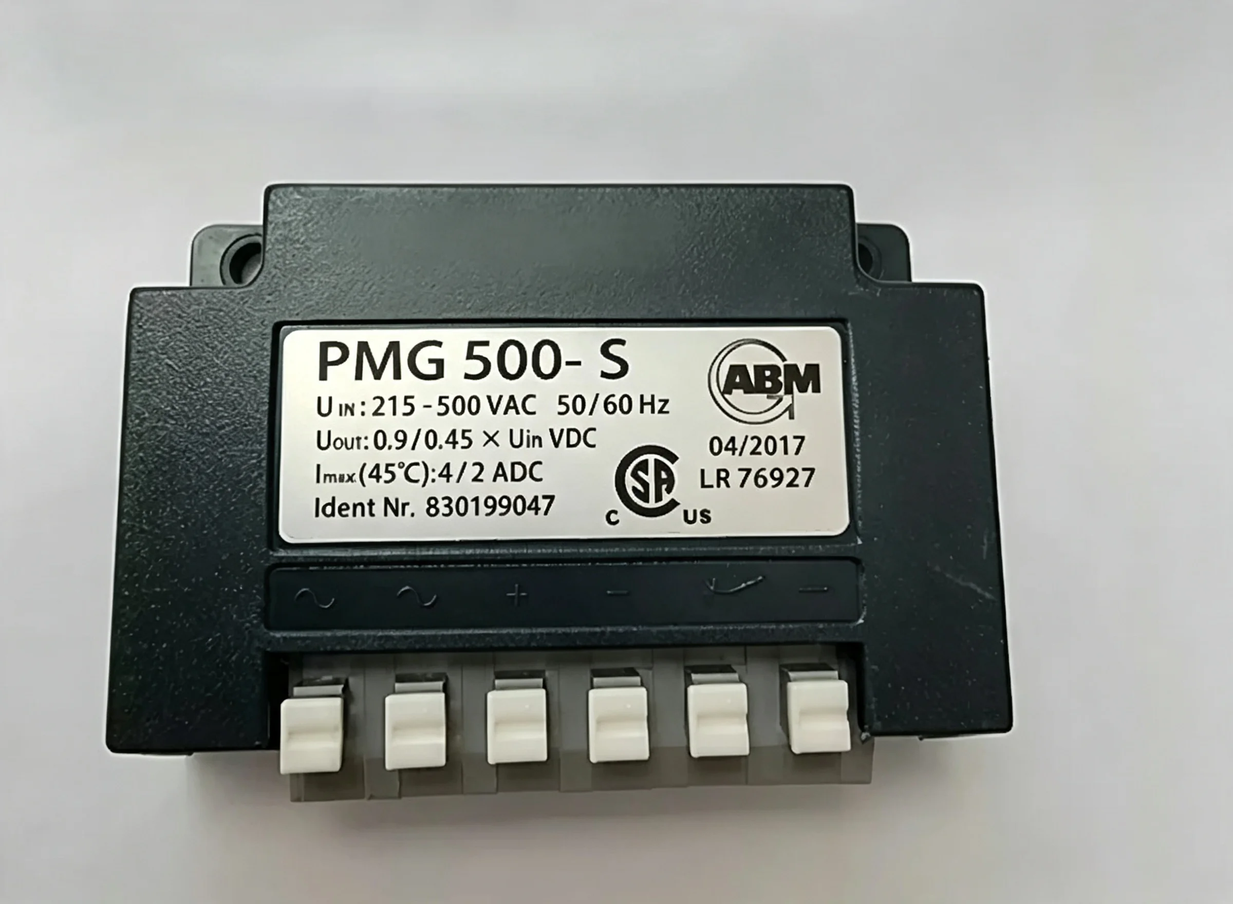 pmg 500-s 480-s 480 400 500 rectifier abm precima watt drive