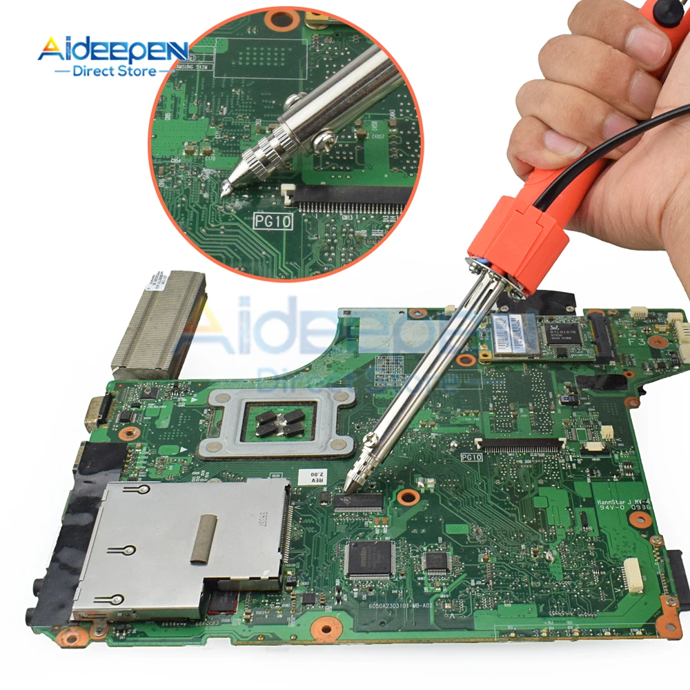 Imagem -03 - Elétrica Vácuo Solda Otário Soldagem Desoldering Bomba Solda Ferro Remoção Solda Caneta Ferro Soldagem Ferramenta de Reparo 30w 36w