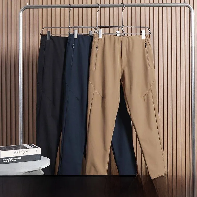 

Мужские уличные брюки с флисовой подкладкой, дышащие, из мягкой функциональной ткани, устойчивой к разрывам, осенне-зимние, повседневные, прямого кроя