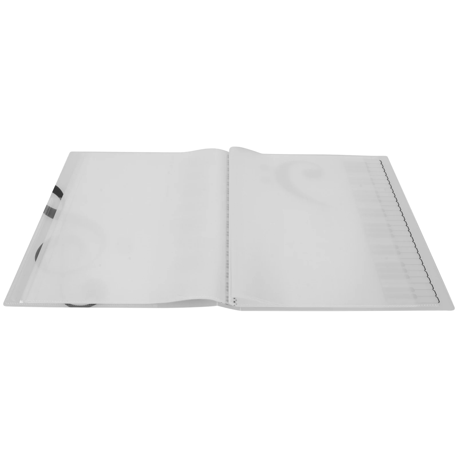 

A4 Sheet Binder 80 Pages Large Capacity Piano Book Holder Matte Portable Choir Organizer Folder Storage