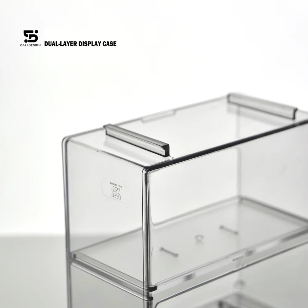 Premium 1/64 Doppelschichtige Acryl-Modellauto-Vitrine - Klare Schutzbox für Druckguss-Auto-Sammlung, Geschenkbox (Ohne Auto) – Detail 7