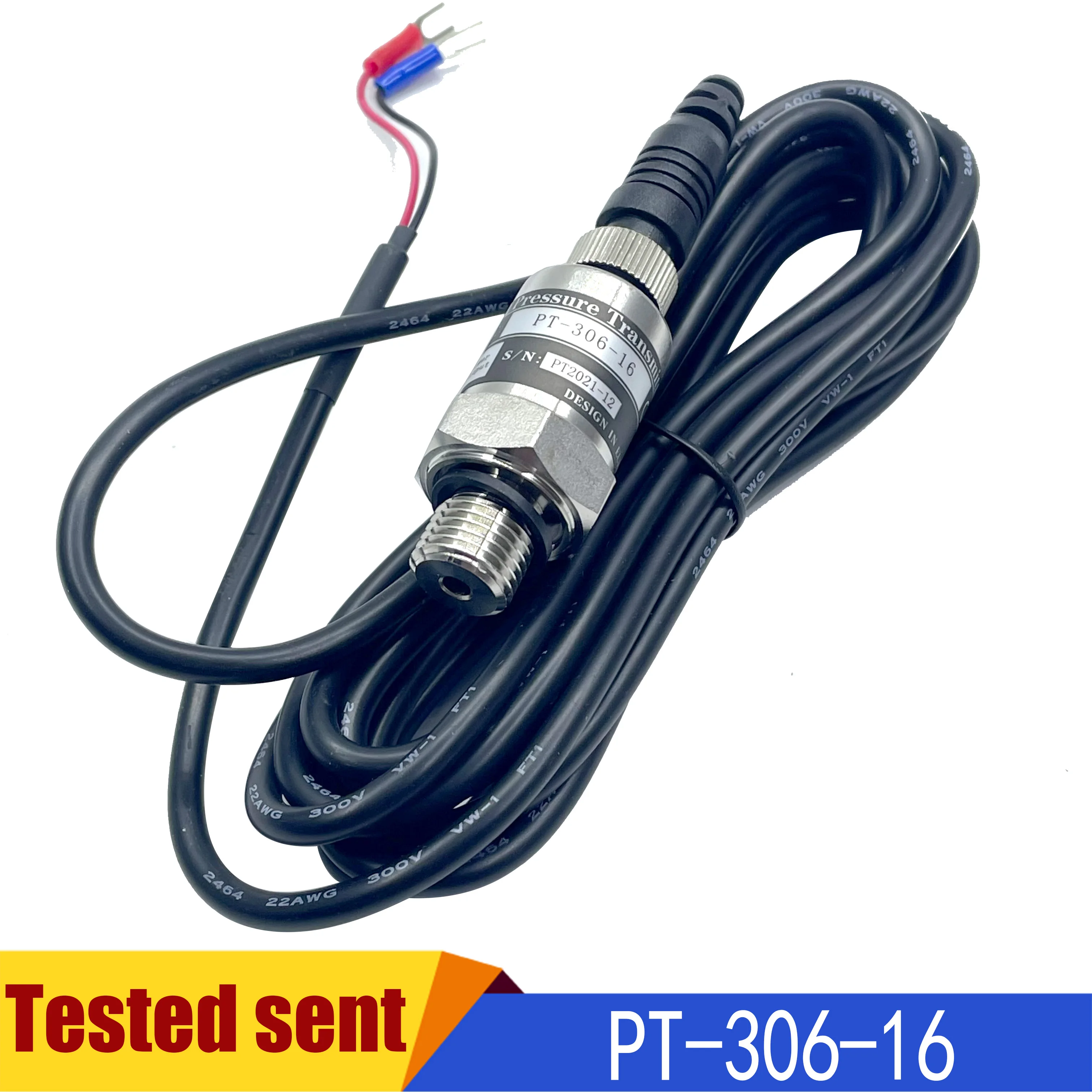 

PT-304-16 PT-306-16 PT-309-16 Air Compressor Dedicated 4-20ma 0-1.6Mpa Pressure Transmitter Pressure Sensor