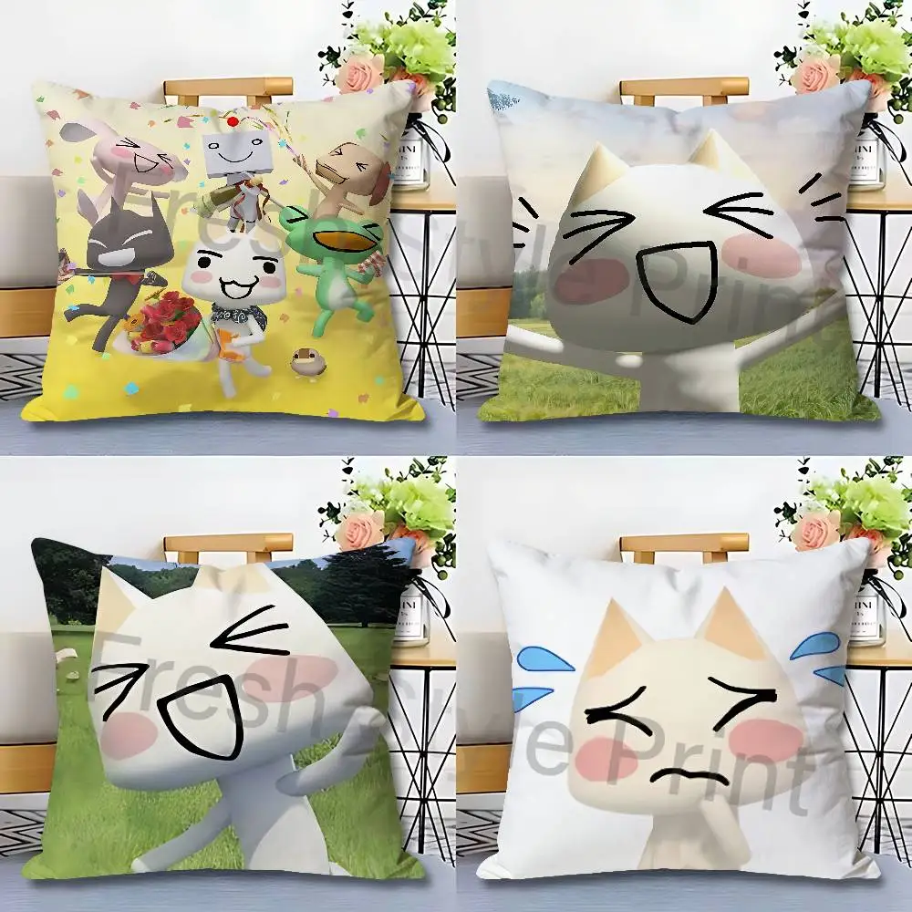 Cute I-Inoue T-Toro Various Sizes Square Pillow Case For Car Home Bedchamber Decor Custom Valentine gift