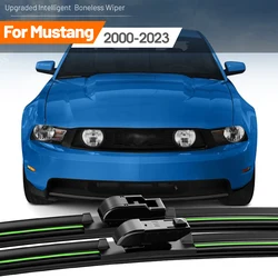 2pcs For Ford Mustang 2000-2023 Front Windshield Wiper Blades 2004 2008 2014 2015 2016 2017 2019 Windscreen Window Accessories