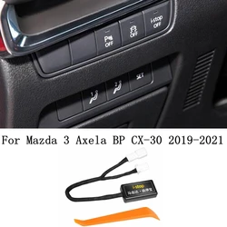 For Mazda 3 Axela BP CX-30 2019 2020 2021 Car Automatic Stop Start Engine System Off Closer Device Control Sensor Plug Cable