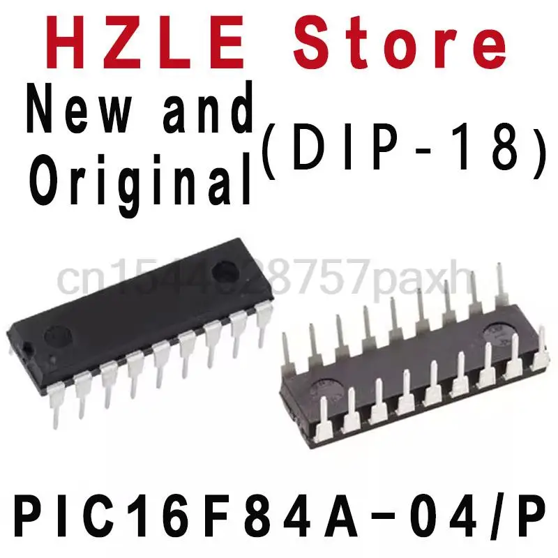 1PCS New and Original PIC16F84A 04/P DIP-18 RONNY IC PIC16F84A-04/P