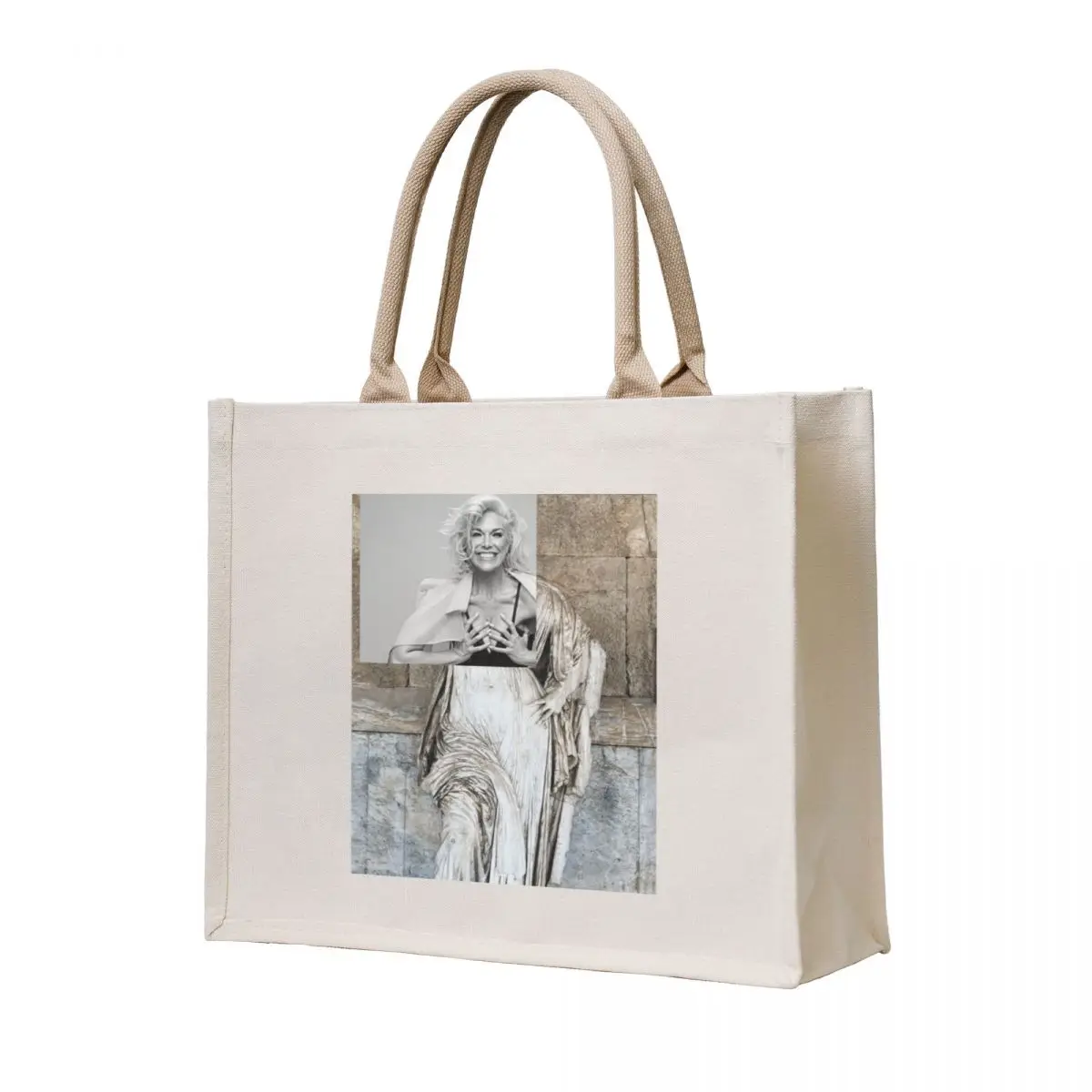 

hannah statue Tote Bag tote custom screen Beach canvas bags