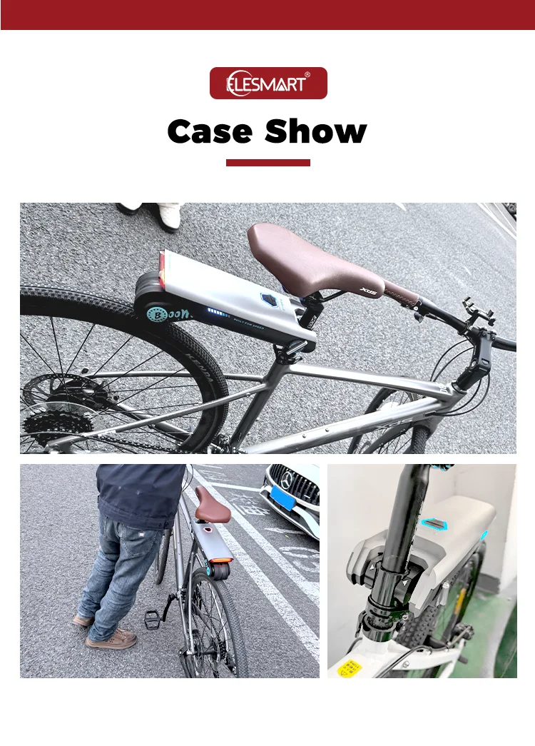迅速配送 自転車電動ブースター 簡単設置 Eバイクスピードブースターキット、200W自転車電動アシスト装置