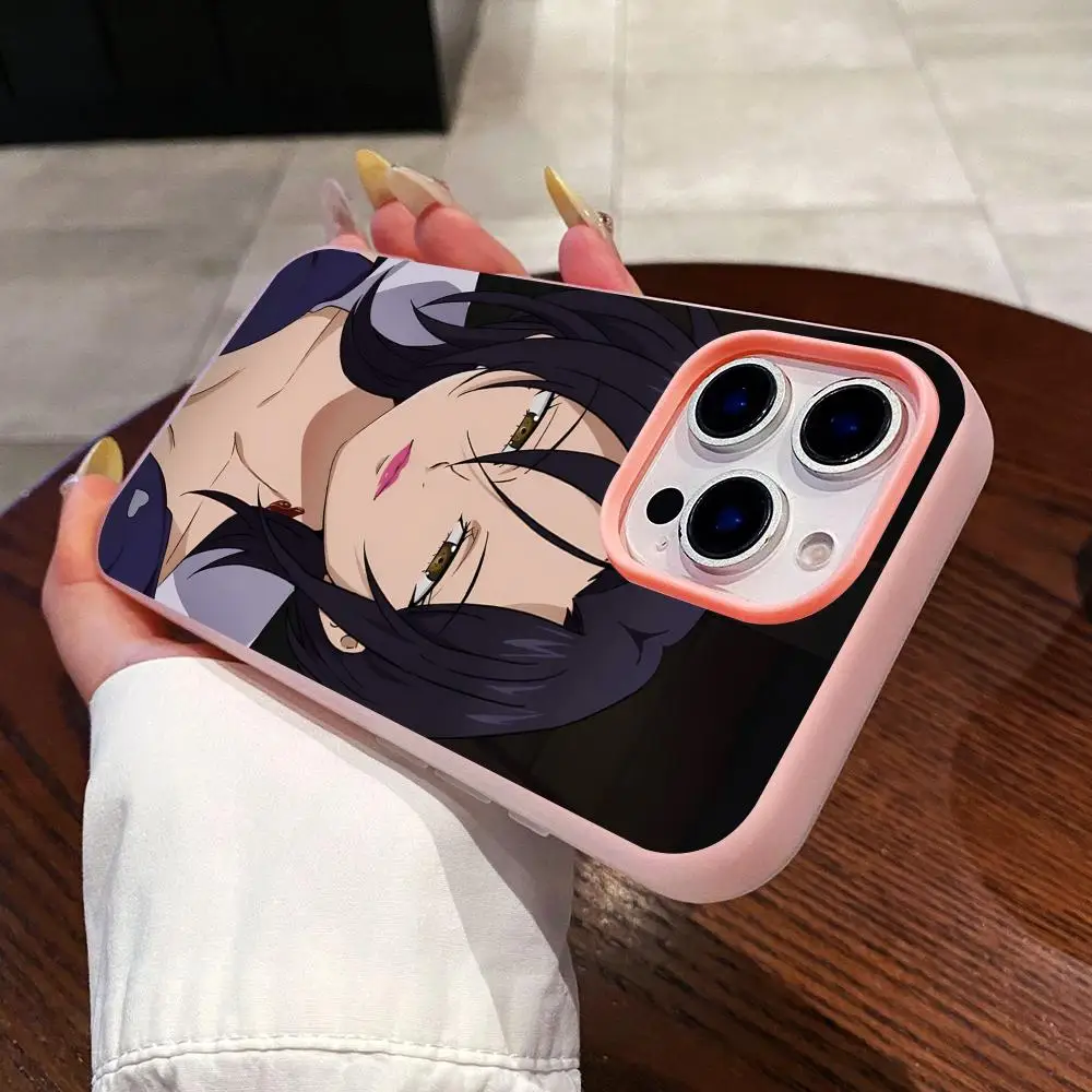 Seven Deadly Sins Merlin Phone Case for iPhone 17 16 15 14 13 12 11 Air Pro Max Plus Jelly Double layer Pink Cover