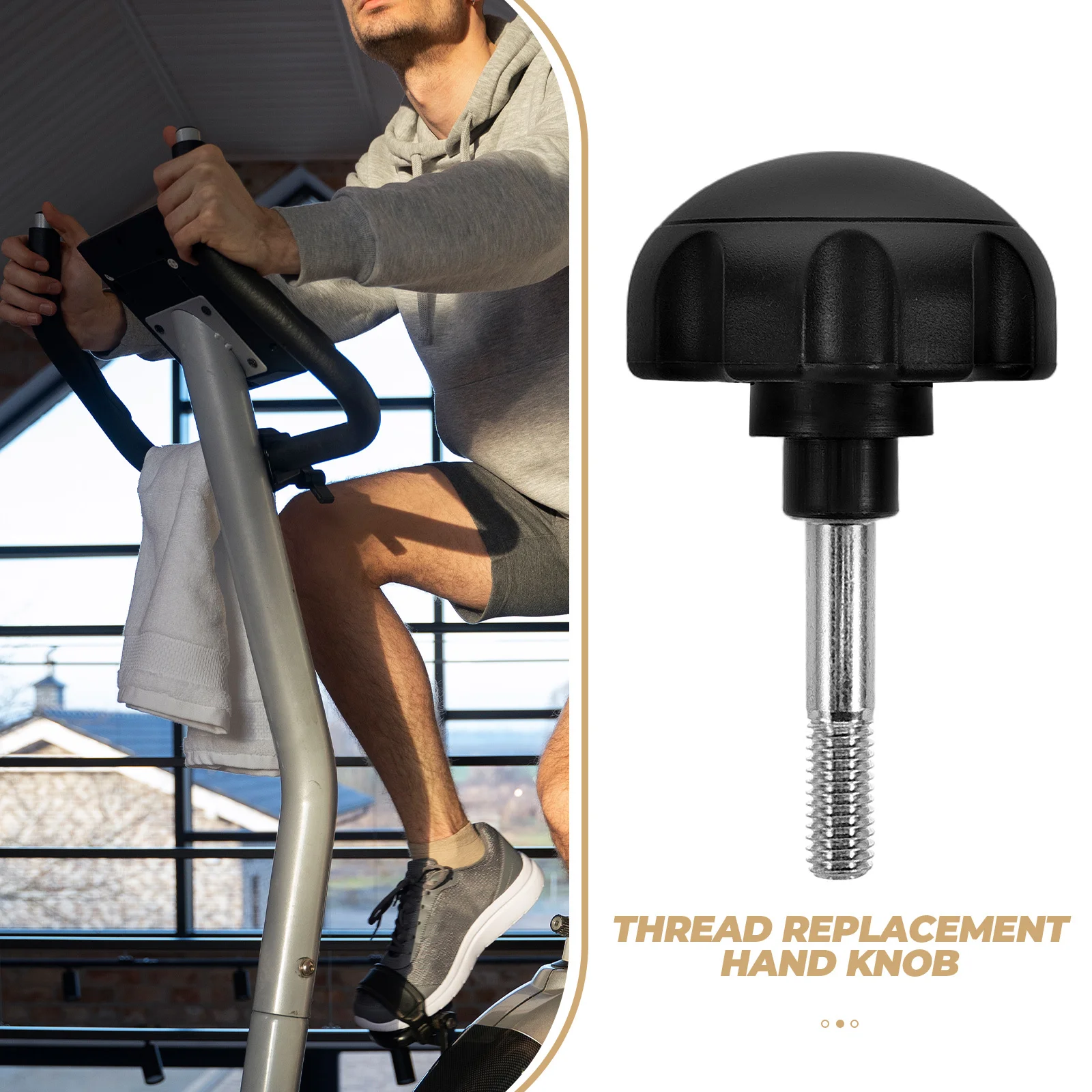 قابل للتعديل سحب دبوس مقبض M8 لممارسة الدراجة استبدال أجزاء أجهزة لياقة بدنية الكرة مقبض الصالة الرياضية الملحقات دبوس بسيط #6