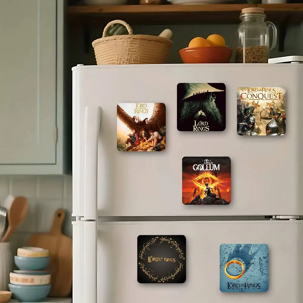 The L-Lord Of The R-Rings Cute Fridge Magnets Cartoon Animal Magnets For Refrigerator Decor Funny Magnetic