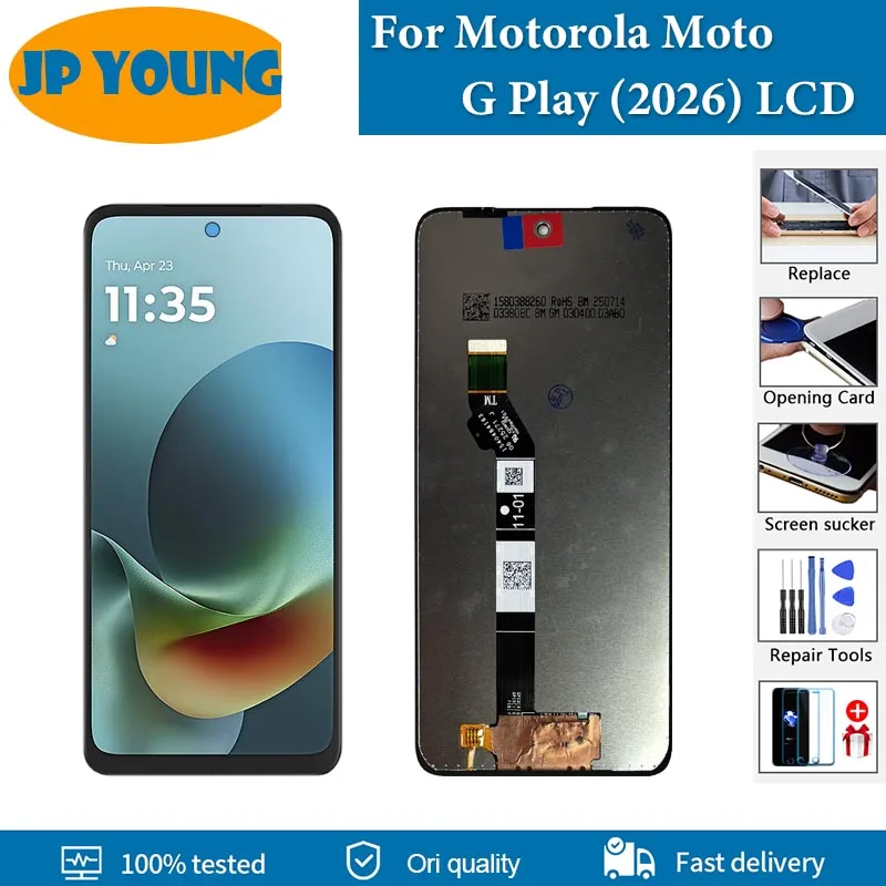 67インチ-motorola-moto-g-play-2026-純正-lcdディスプレイ-タッチスクリーンデジタイザーアセンブリ-moto-g-play-2026-lcd交換用