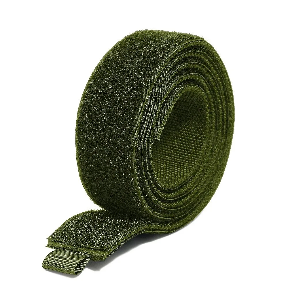 Simple Nylon Waist Belt Loop Hook Lightweight Inner Belt Adjustable Velcro Fastening Battle Belt Women Men