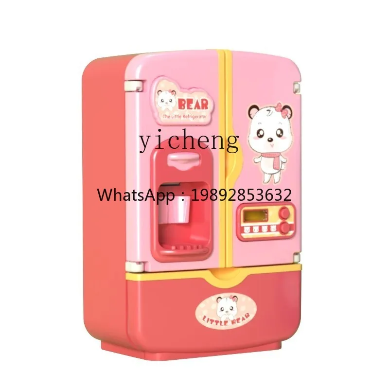 AH Playhouse Set Frigorifero per bambini Giocattolo Grande cucina Simulazione Elettrodomestici