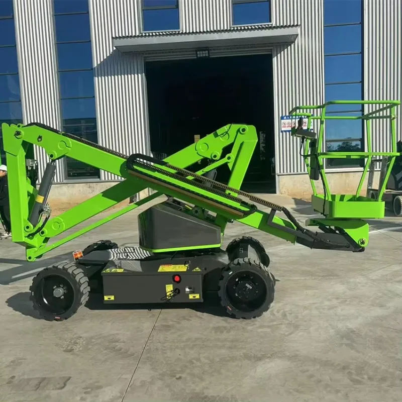 14m 16m 18m Power Self-propelled Hydraulic Articulated Boom Lift New Steel Aerial Work Platform for Retail