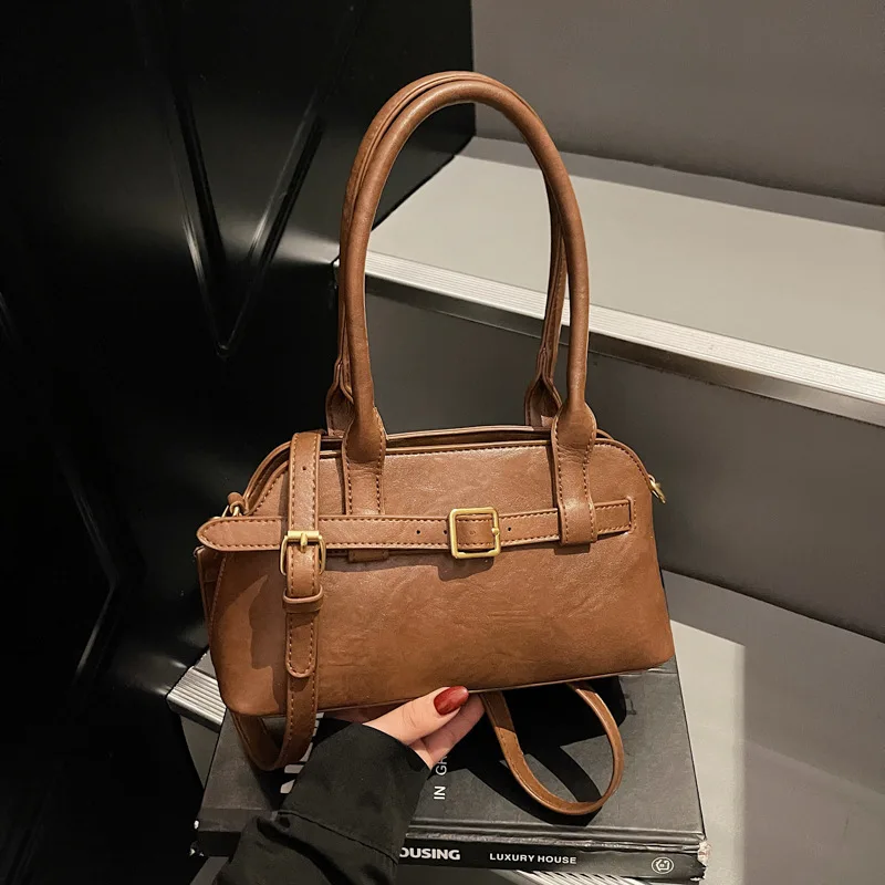 

2025 Autumn Winter Niche Pillow Bag, Luxe Shoulder Purse for Women, Casual Crossbody Tote, Minimalist Day-to-Night Bag