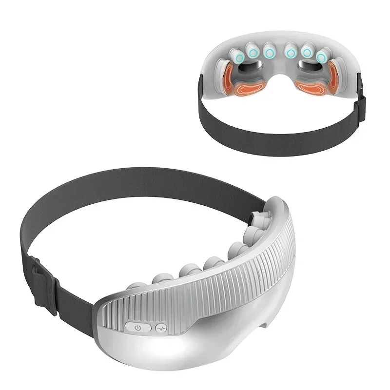 

Hot Sale Factory Unit Voice Broadcast Silicone Node Rhythmic Vibration Eye Massager