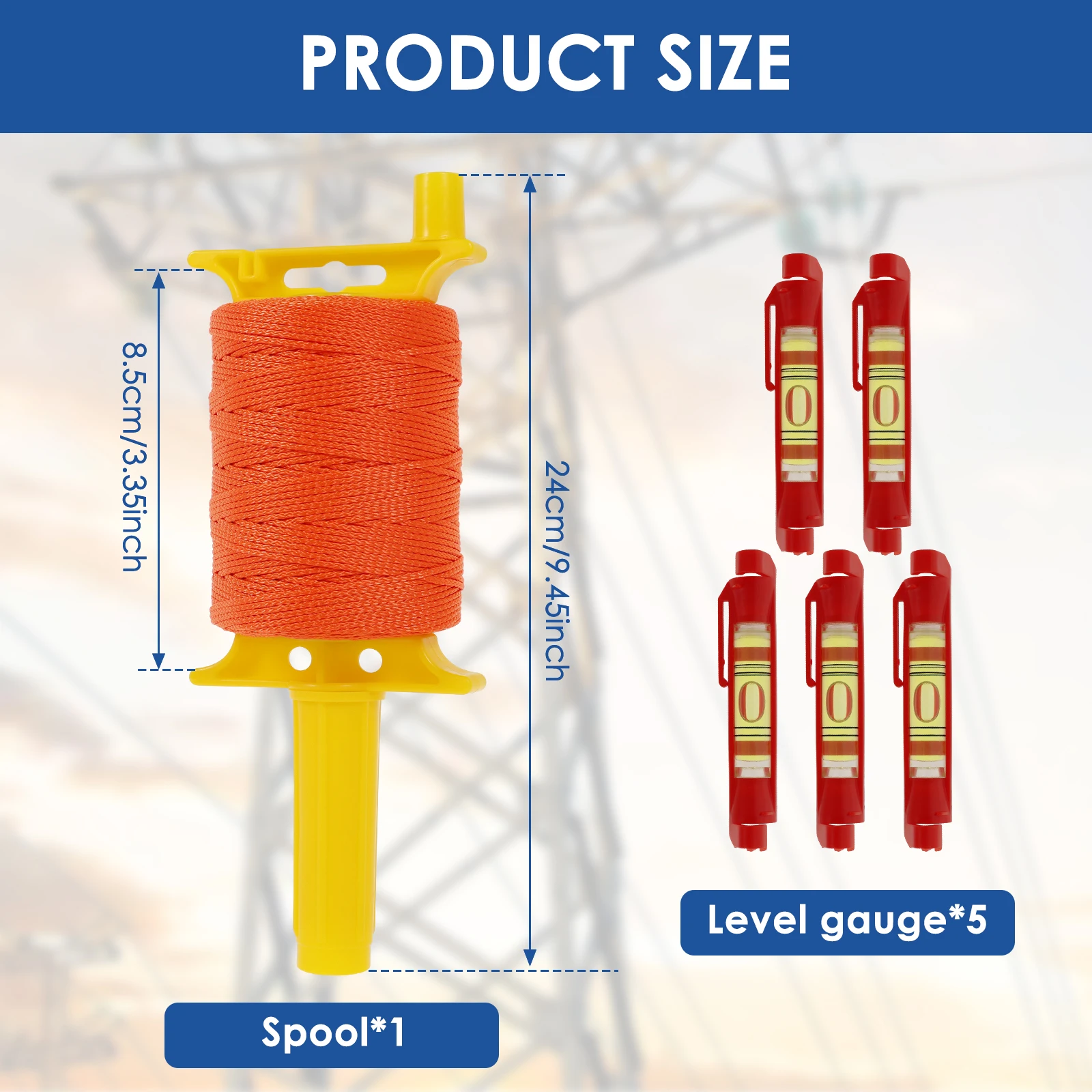 Line Hanging Bubble Level Gradienter For Building Construction String Level Mini Horizontal BubbleLevels Tools Hanging Line Leve