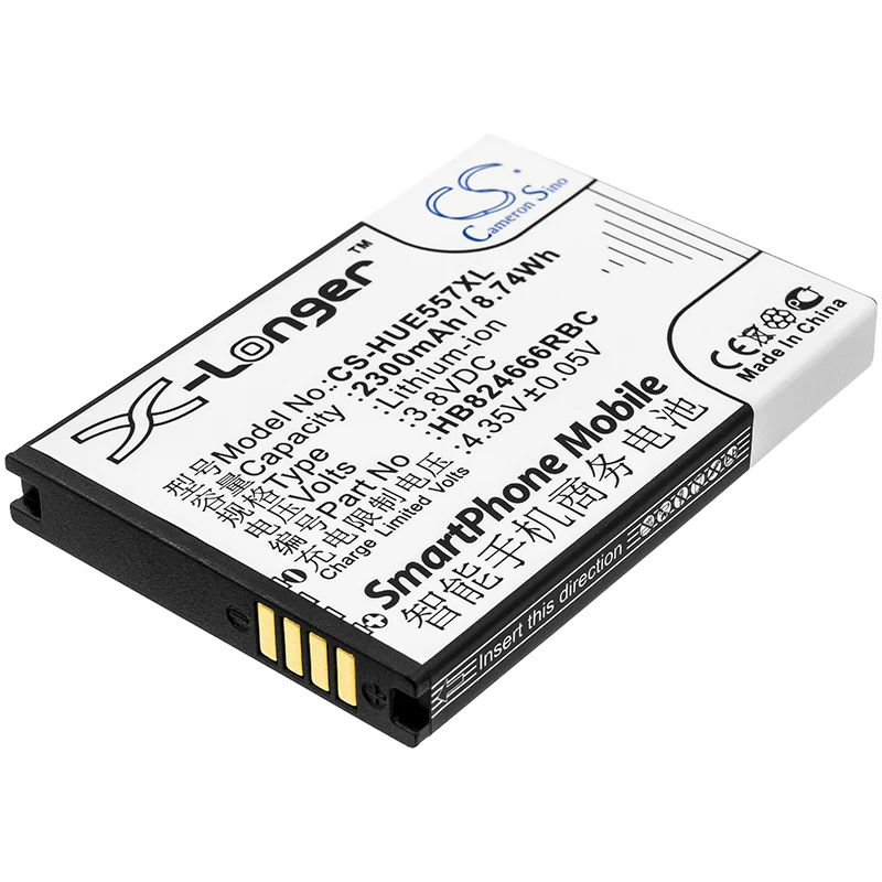 

Li-ion Hotspot Battery for Huawei, 3.8V, 2300mAh, Compatible Models: 501HW, 502HW, 504HW, 505HW, E5577 ebs-937, E5577Bs-937