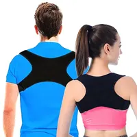 1pc Adjustable Back Posture Corrector Neck Back Support Belt Spine Shoulder Brace Support Belts Invisible Hunchback Belts Adult