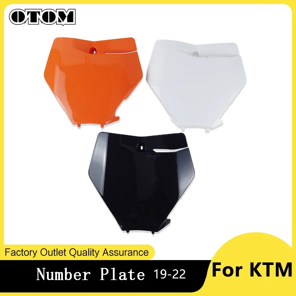 OTOM غطاء بلاستيكي للوحة الأرقام الأمامية لـ KTM 2019-2022 SX XC 125/250/300 SXF XCF 250/350/450 ملحقات موتوكروس للطرق الوعرة