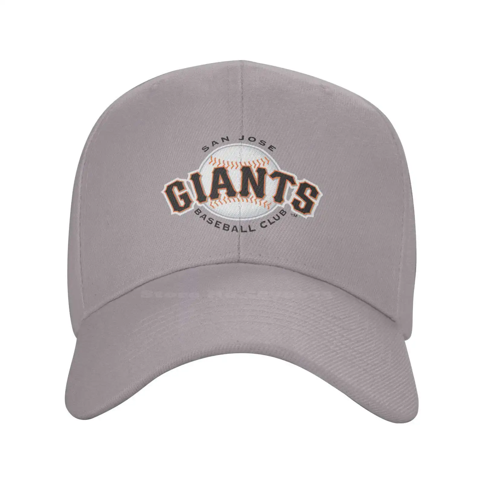 

San Jose Giants Logo Print Graphic Casual Denim cap Knitted hat Baseball cap