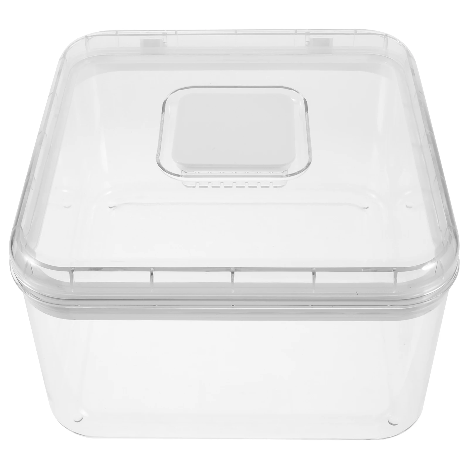 

Rice Bucket White ABS Airtight Storage Container for Rice Flour Grains Cereal Bulk Food Cereal Container Sealed Box