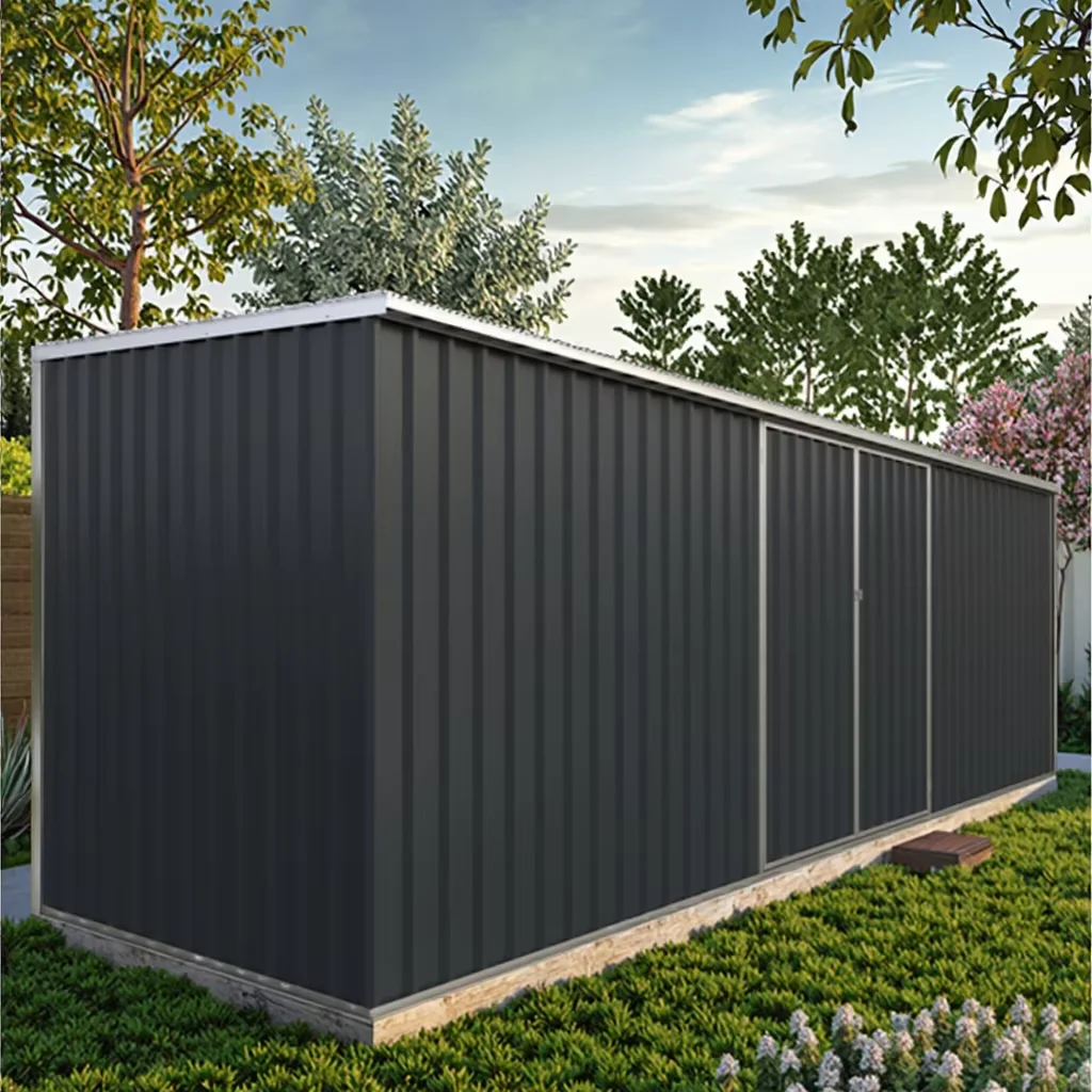 Any Size Custom Raw Aluminum Alloy Outdoor Storage Cabinet Anti Corrosion Waterproof Sunproof Garden Patio Organizer