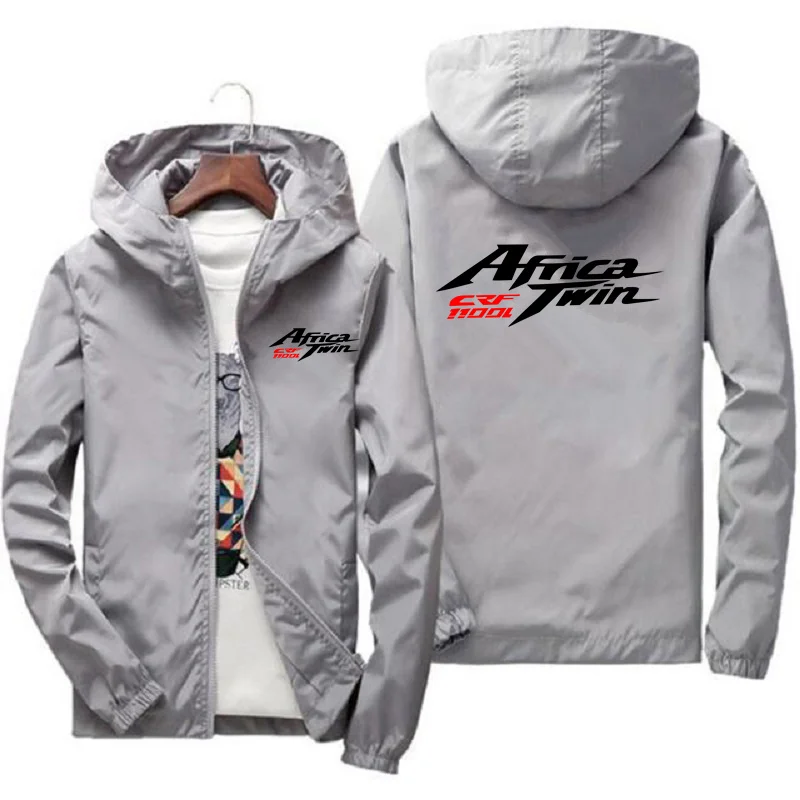 

Africa Twin Crf 1000 L Crf1000 Spring and Autumn New Racing Suit Hooded Zipper Jacket Sports Printing Casual Top