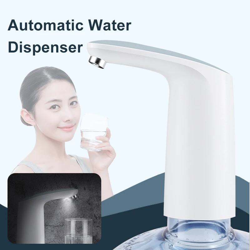 

Автоматический диспенсер для воды с сенсорным управлением, электрический водяной насос, зарядка через USB, портативный диспенсер для воды, кухонный офис