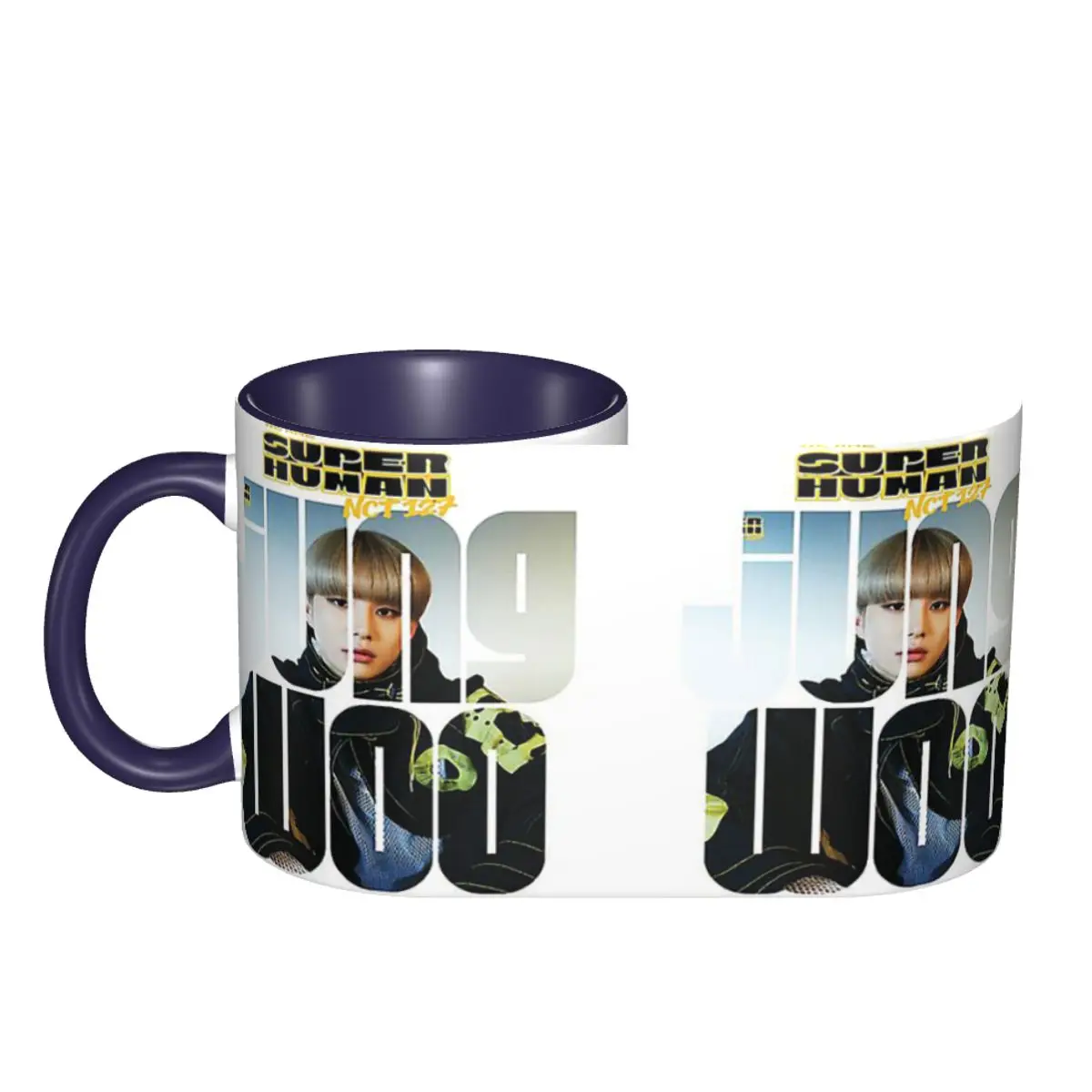 Кружка NCT 127 Jungwoo Superhuman, забавная керамическая чашка для кофе, чая, молока, подарок для друзей, возможность персонализации.