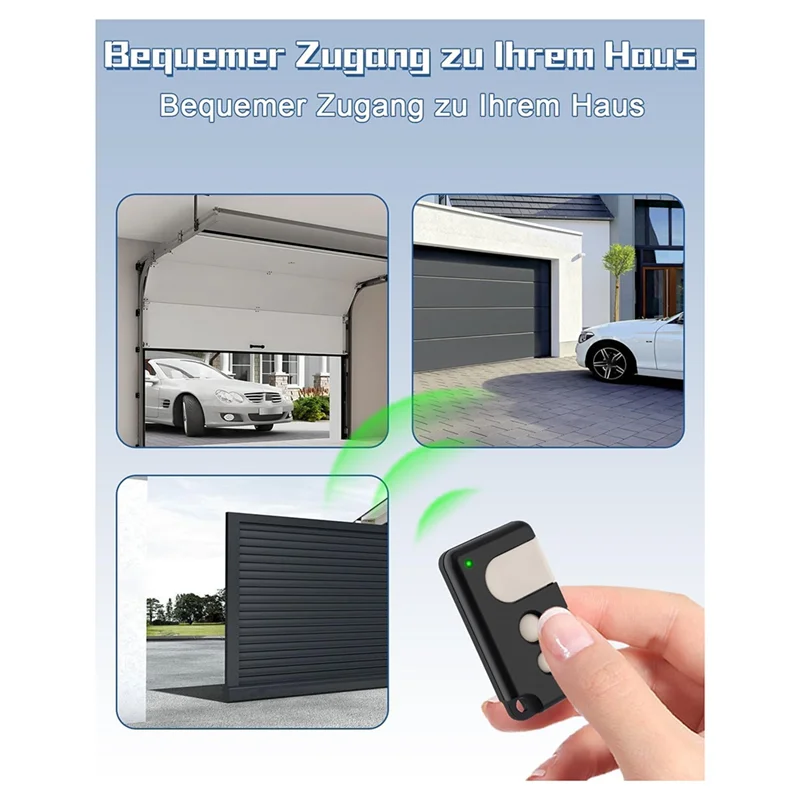 AA60-Télécommande de porte de garage pour télécommande Chamberlain Motorlift 84333EML 94335E TX2REV TX4EV, opérateur de porte de garage