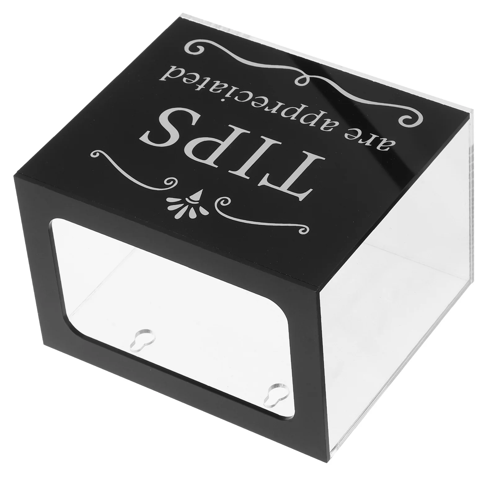 

Suggestion Box Acrylic Tip Jar with Lock Large Slot Secure Donation Box for Bars Cafes Restaurants Retail Shops Ballot Voting