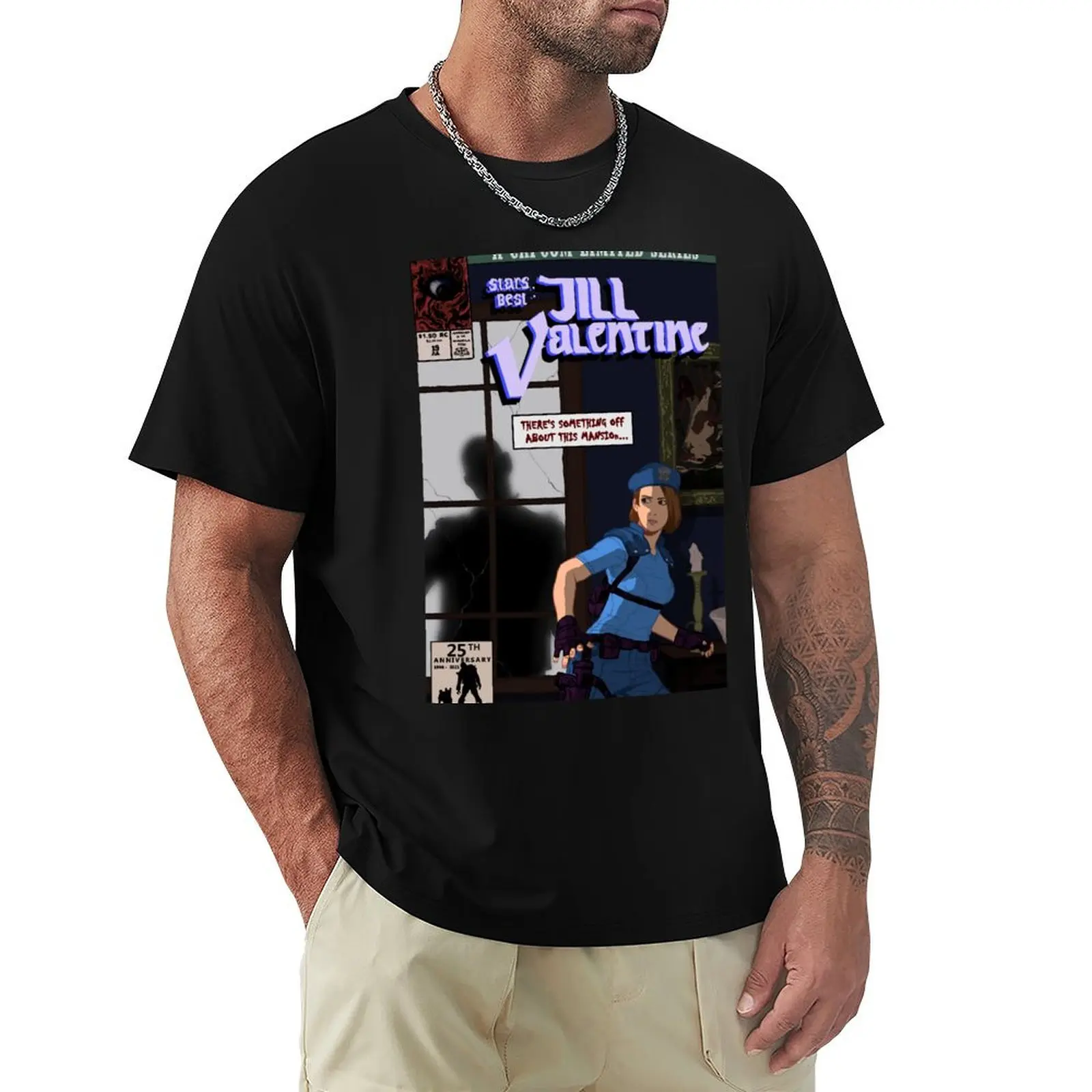 

JILL VALENTINE T-Shirt Minimal Art Print T-Shirt