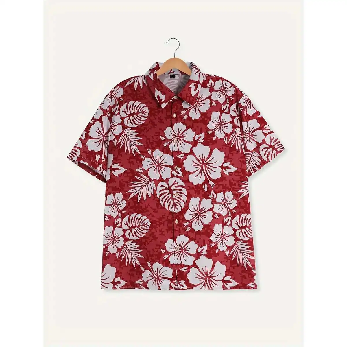 

Comfortable Printed Collar ort Sve irt Polyester Fiber Stand Fit Youthful Sle Printed Design Sun Protection Treat...